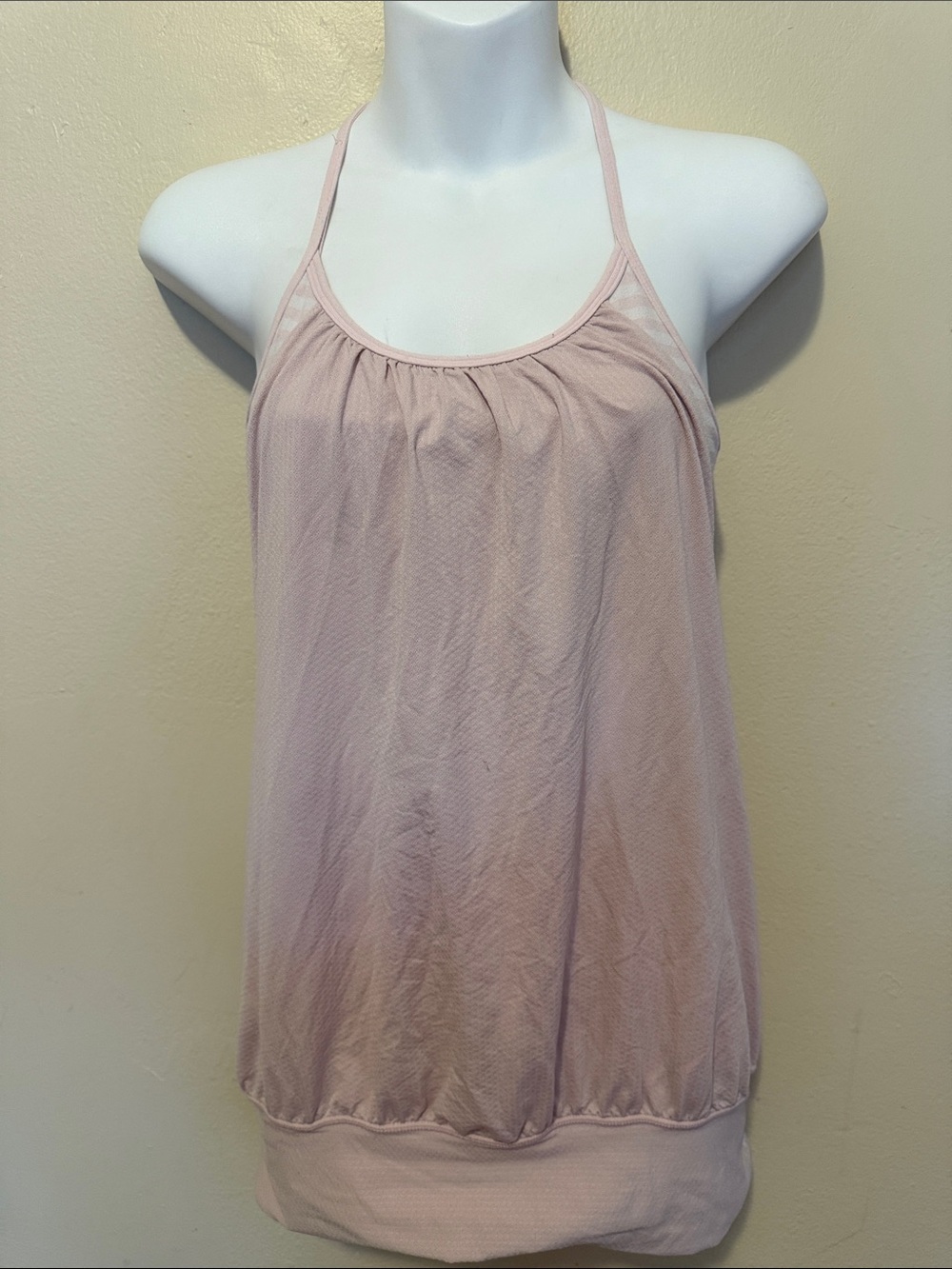 lululemon athletica Pale Pink Halter Tank
